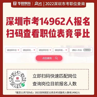 广东省考公务员考生报名指南